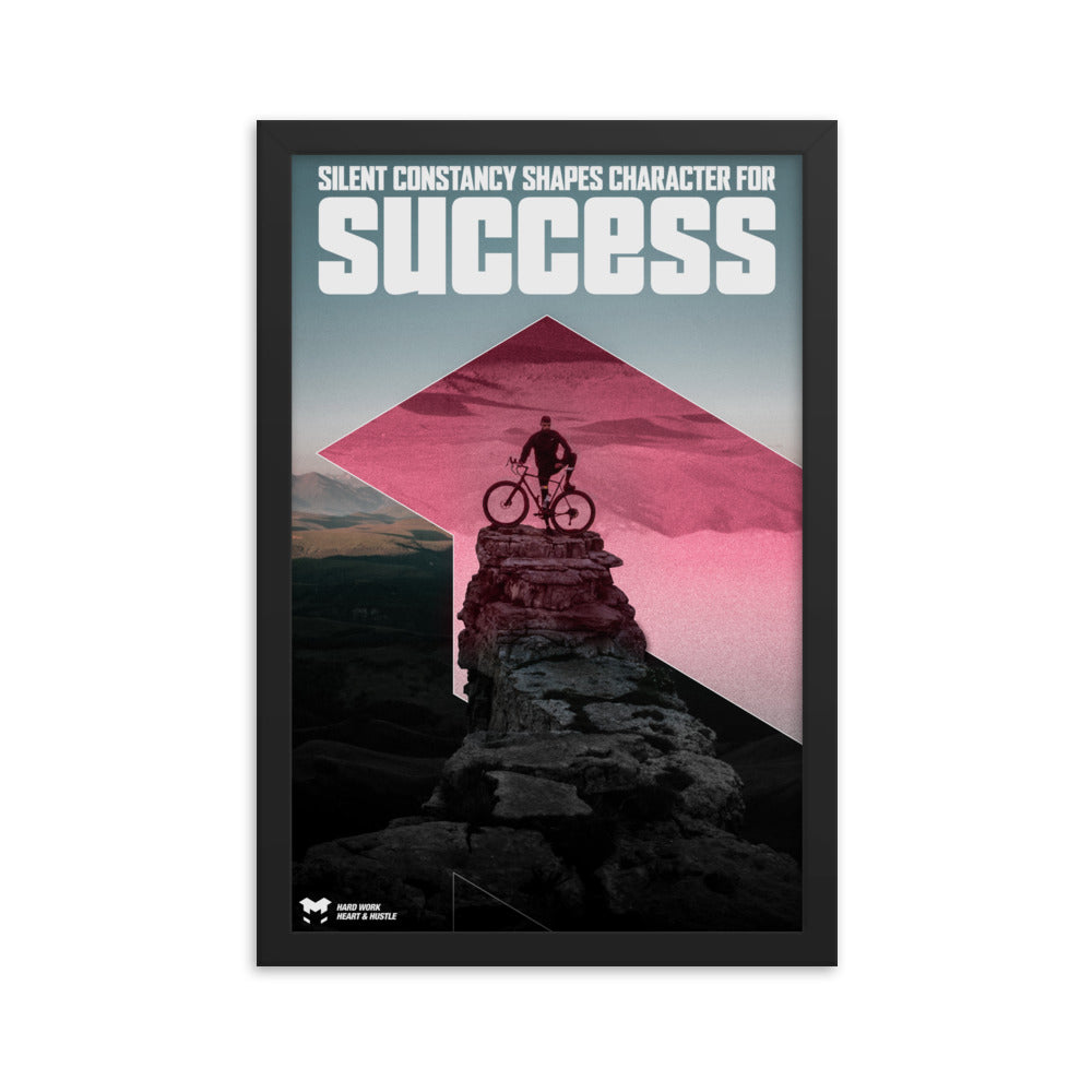 Framed HHH Silent Success Poster