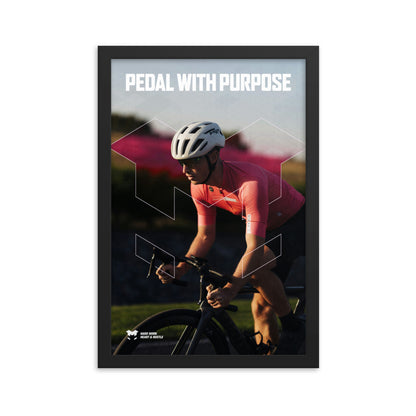 Purpose Framed poster